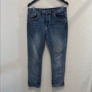 Classic Blue Denim Jeans 34 by 30 true luck